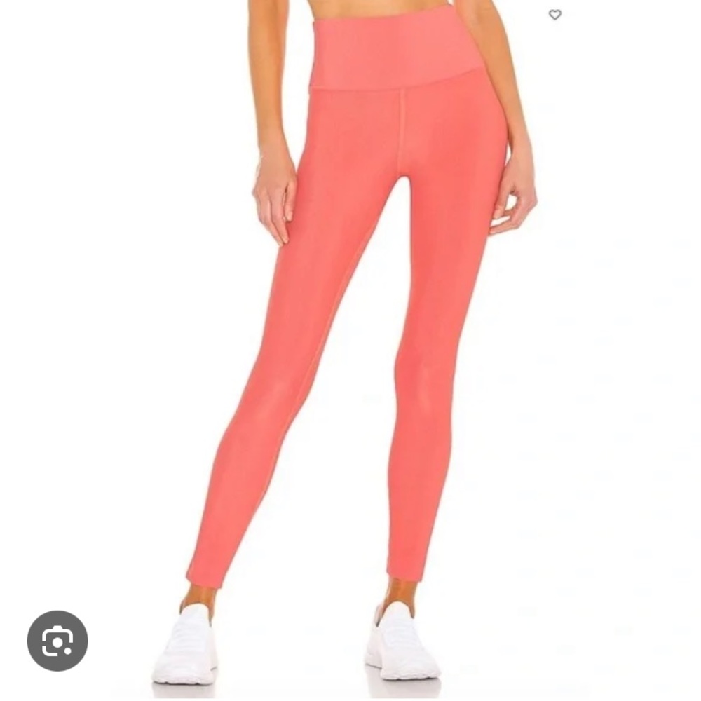 Revolve x Beach Riot ribbed Ayla legging - coral